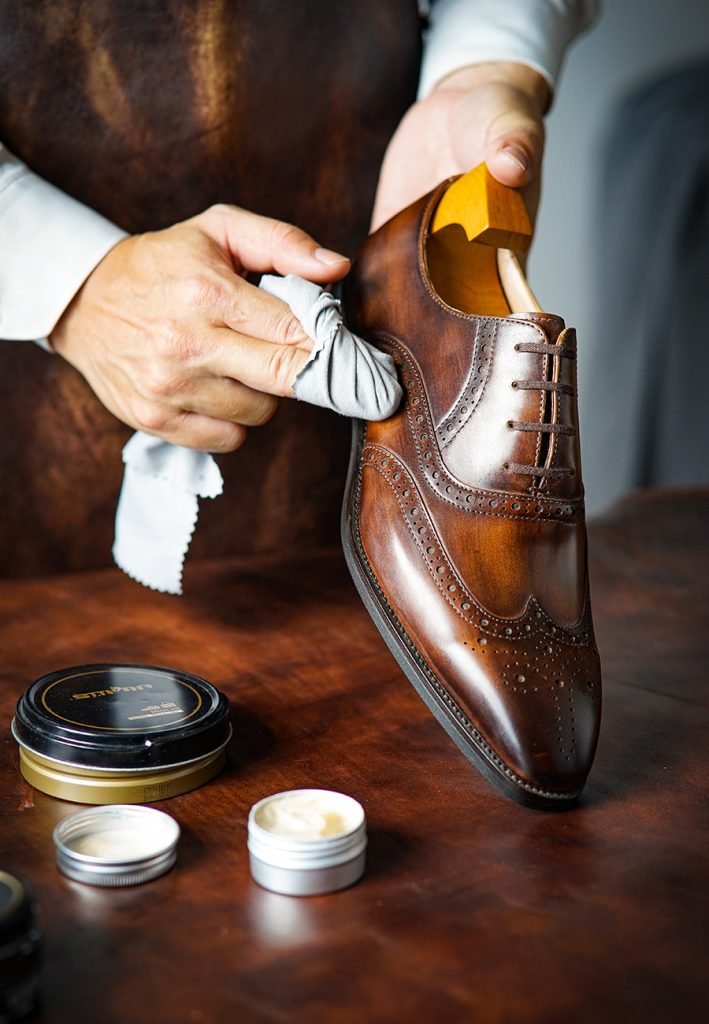 Clean Leather Shoes or Boots